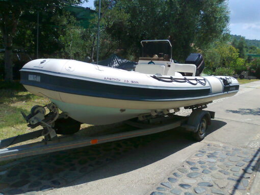 RIB Pontoons for actions in Chios